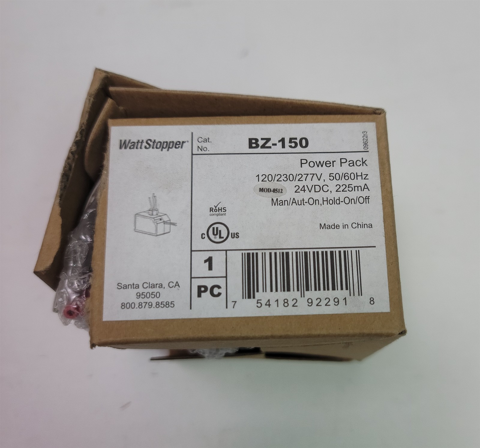 WattStopper BZ-150 Power Pack 120/230/277V - New