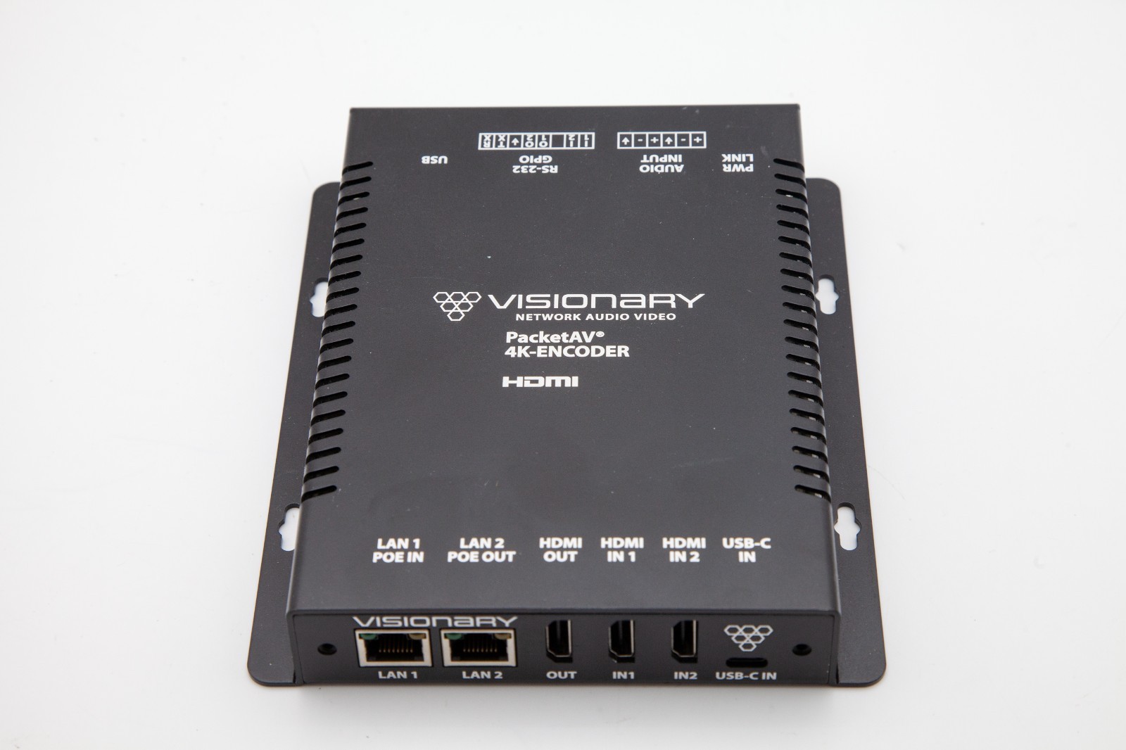 Visionary Solutions Network Audio Video PacketAV 4K-Encoder DuetE-2