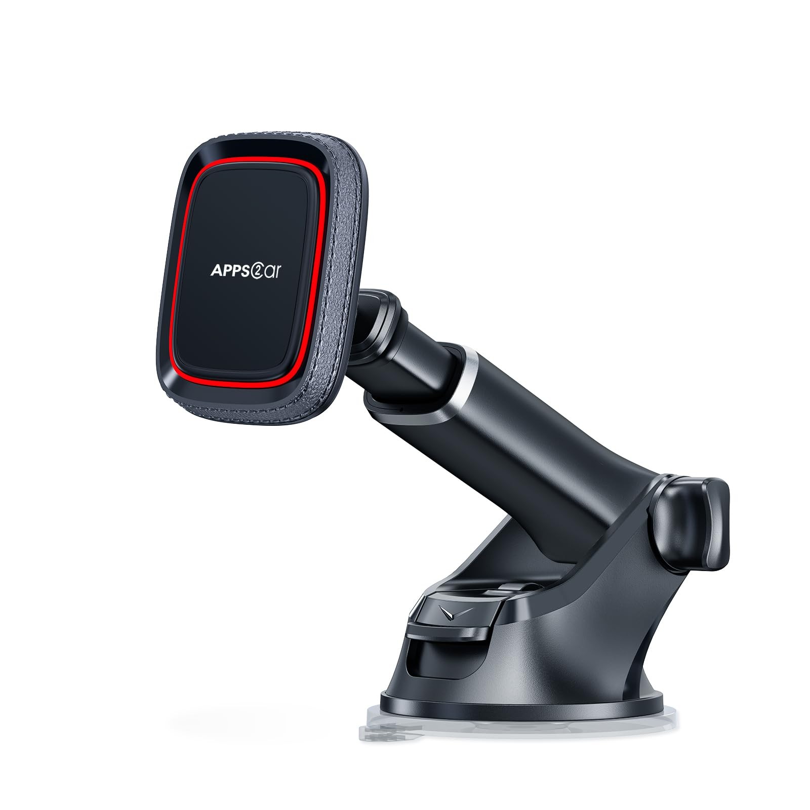APPS2Car Magnetic Phone Mount for Car, Dashboard & Windshield Suction Cup Holder