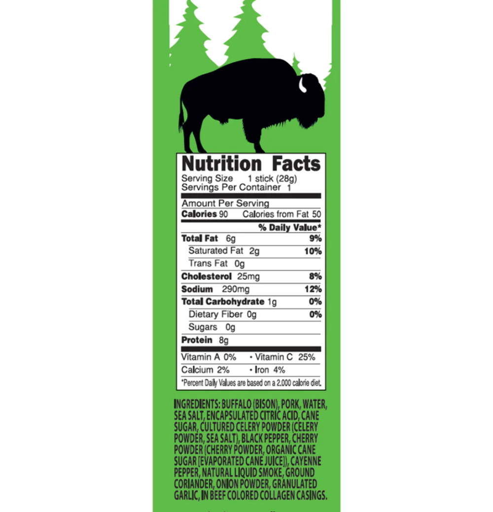 Buffalo Hickory Smoked Snack Stick