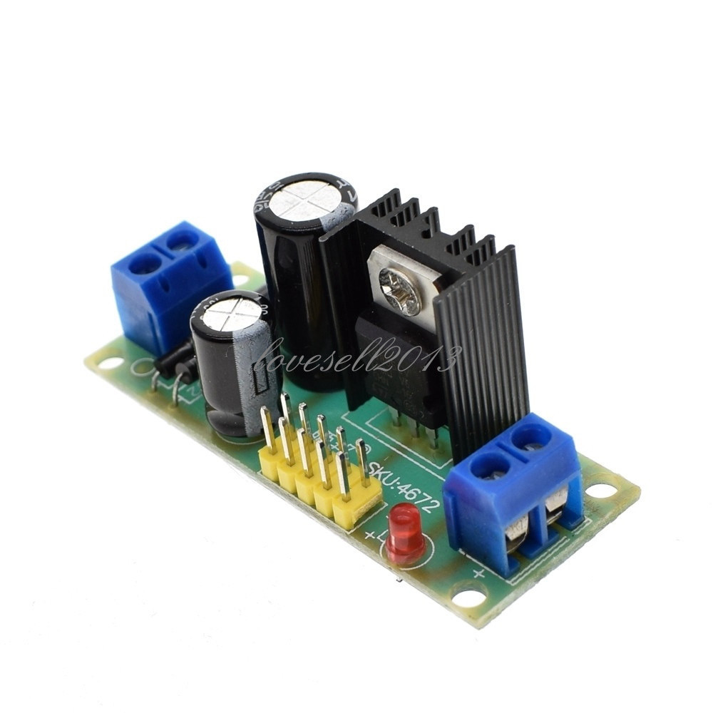 5pcs L7805 LM7805 Step Down Converter 7.5V-35V to 5V Regulator Module NEW