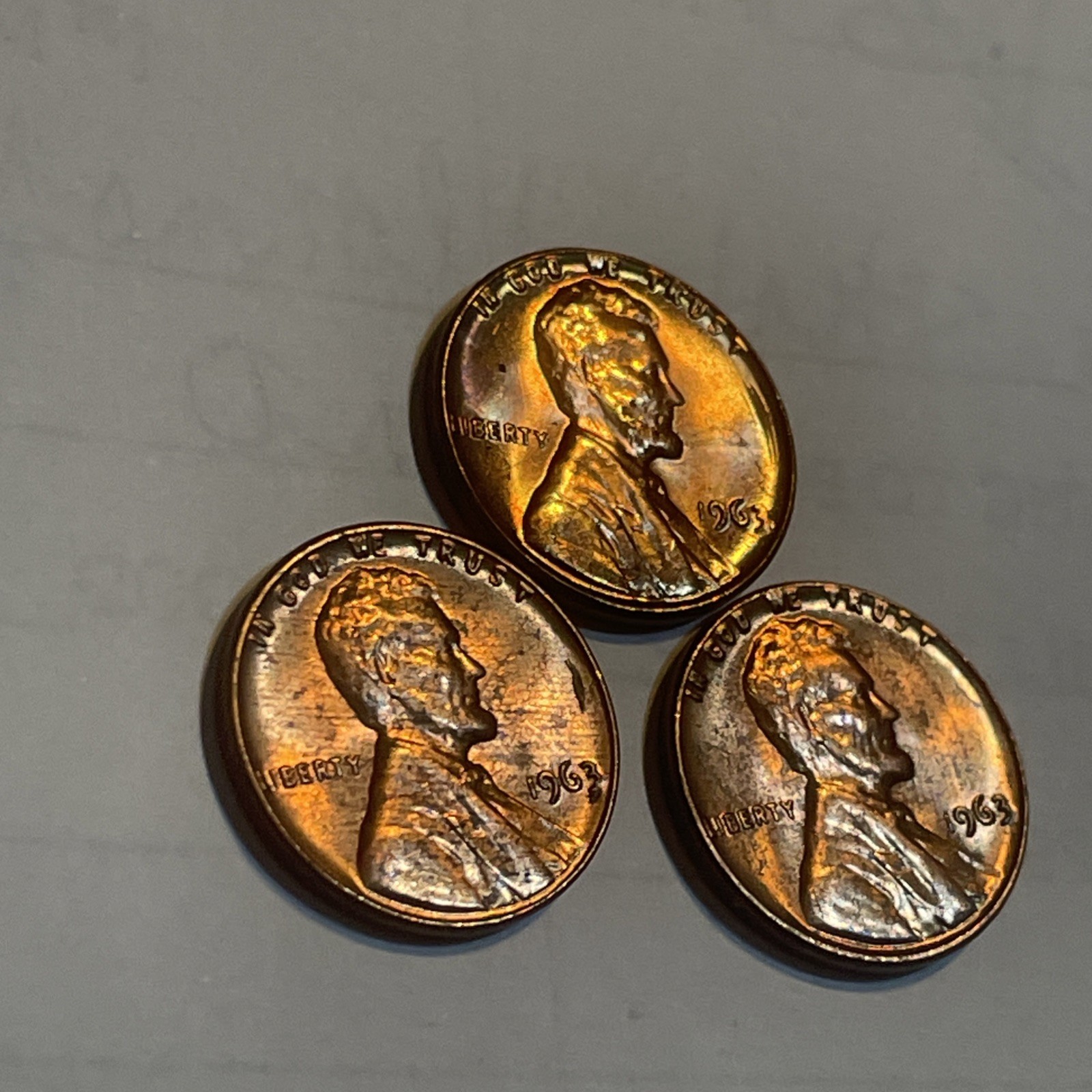 1963 Penny Bu Lot, DDo, Struck Thru