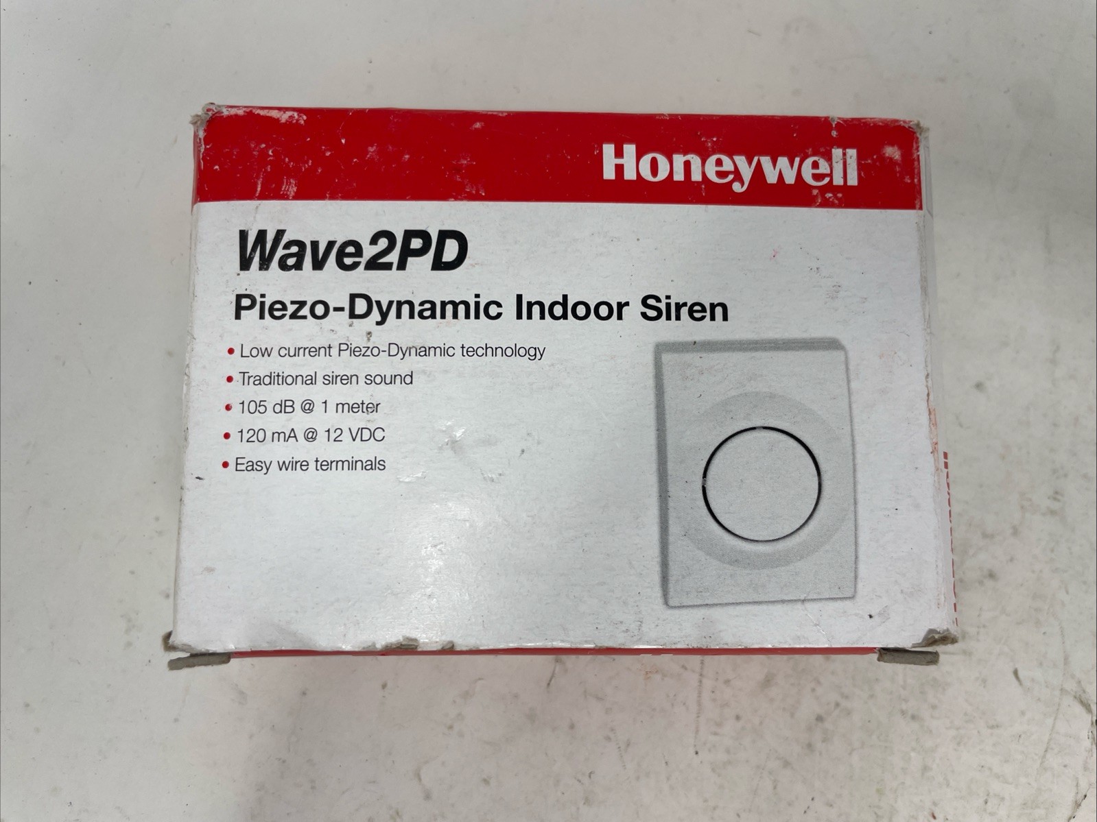 Honeywell Wave2PD Piezo-Dynamic Indoor Siren (D9)