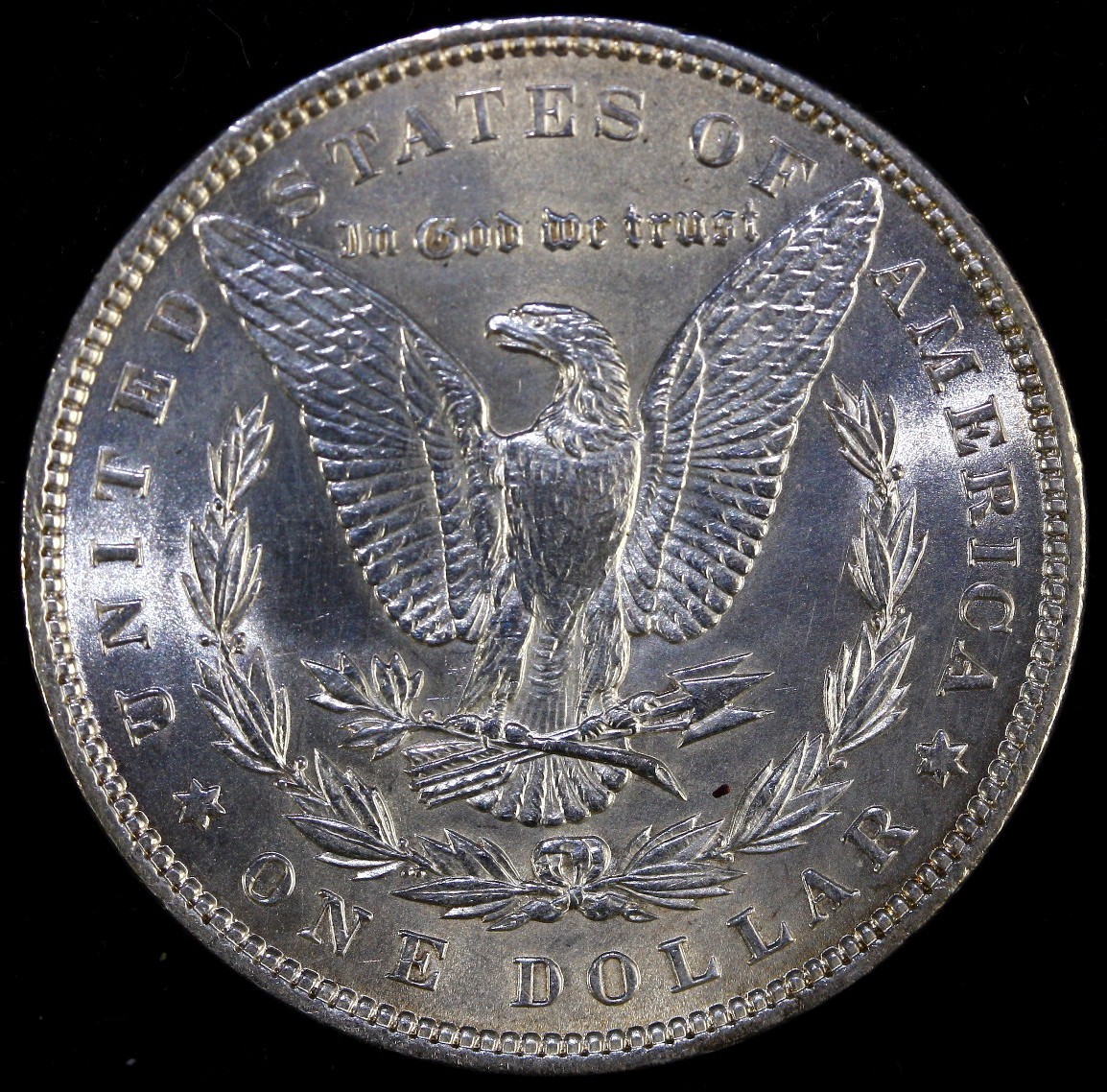 1896 $1 Morgan Silver Dollar BU UNCIRCULATED #M6