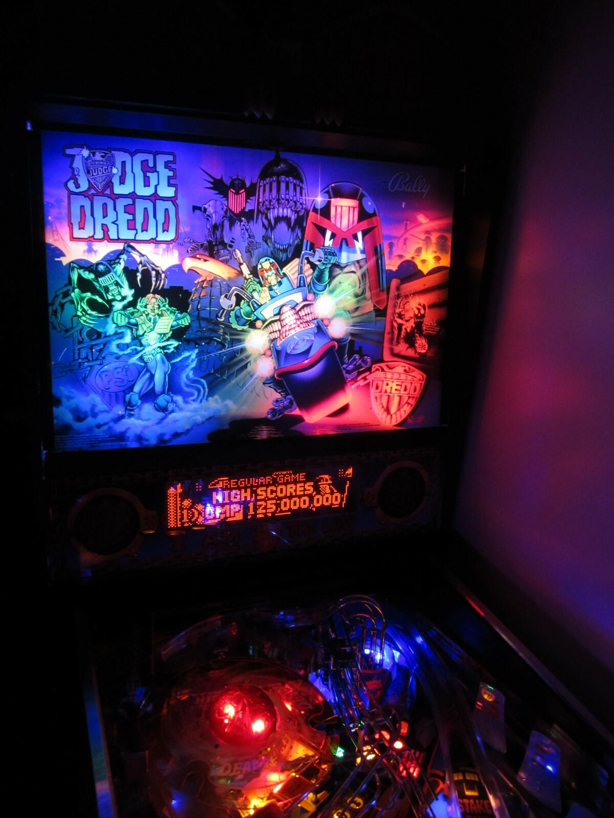 JUDGE DREDD Complete LED Lighting Kit custom SUPER BRIGHT PINBALL LED KIT