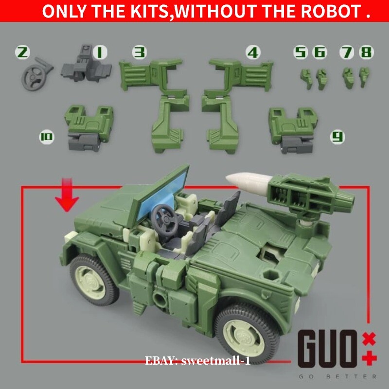 NEW Filler Upgrade kit For Legacy United Generations Selects Hound Accessories