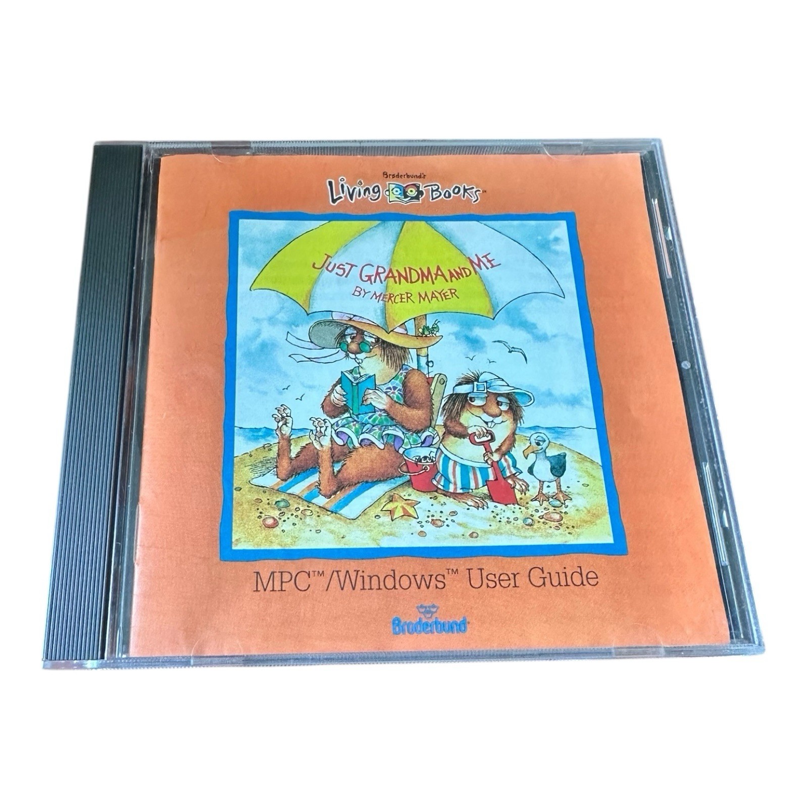Just Grandma & Me - Brøderbund Living Books by Mercer Mayer MPC Windows Children