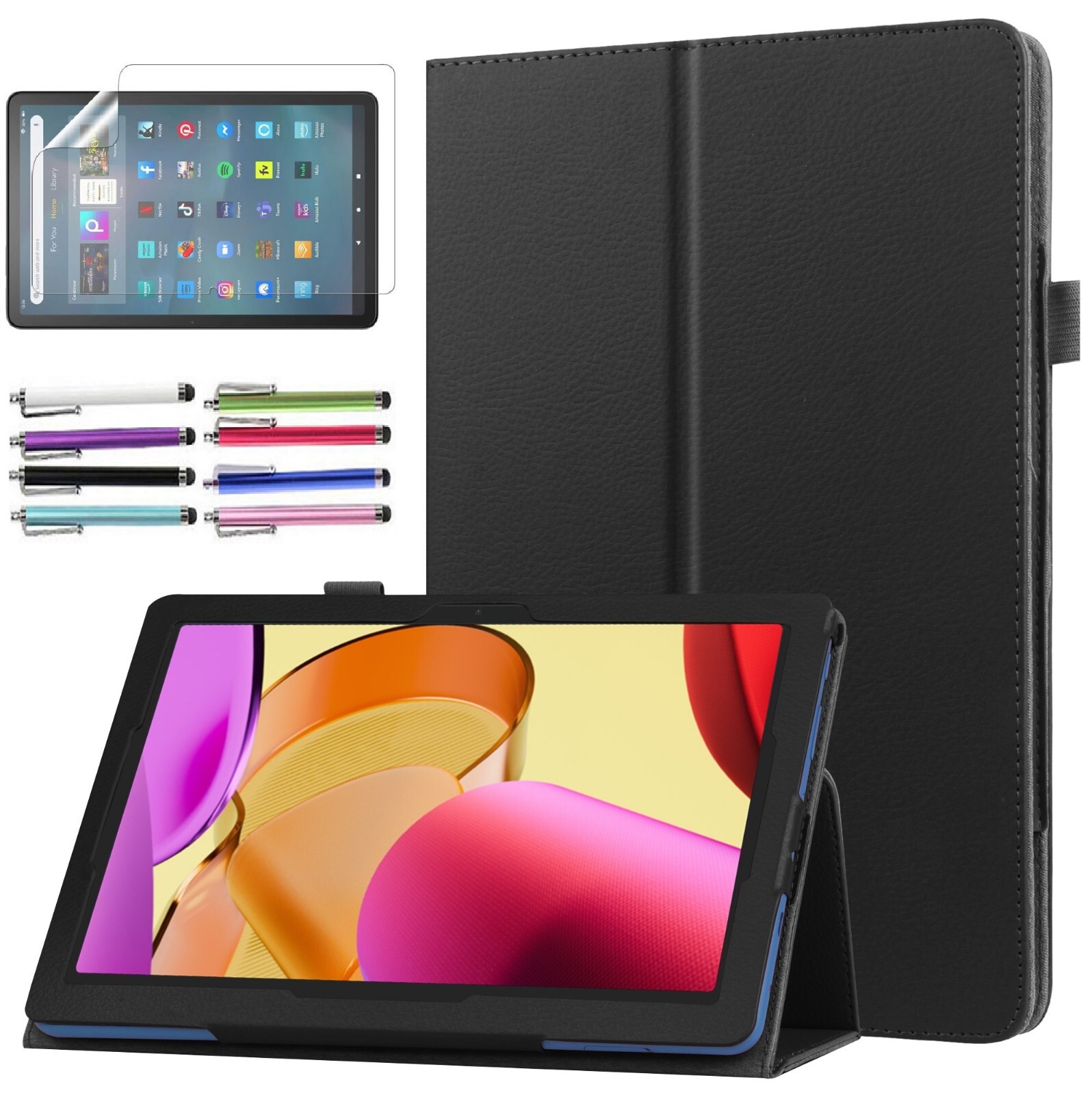 Protective Cover For Amazon Fire HD 8 Case 2024/2022 12th Gen 8" Tablet Case