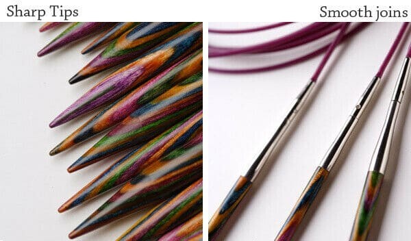 Rainbow Options Interchangeable Circular Set by Knit Picks