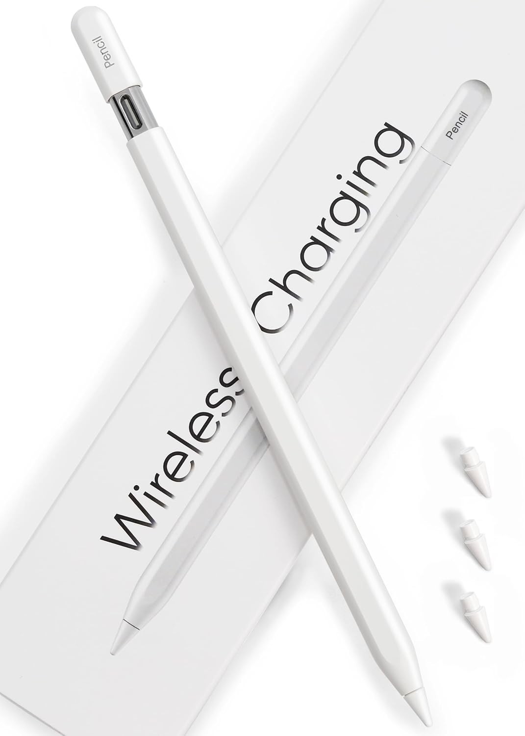 Pencil USB-C for Ipad(2018-2025): Magnetic Wireless Charging- Only for Ipad Pro
