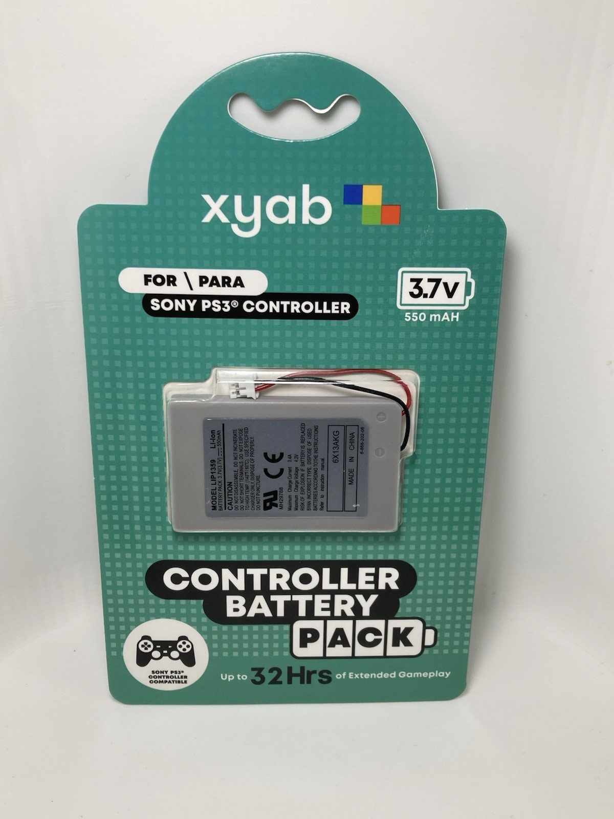 New XYAB 550mah 3.7v Replacement Battery Sony PlayStation 3 PS3 Controller