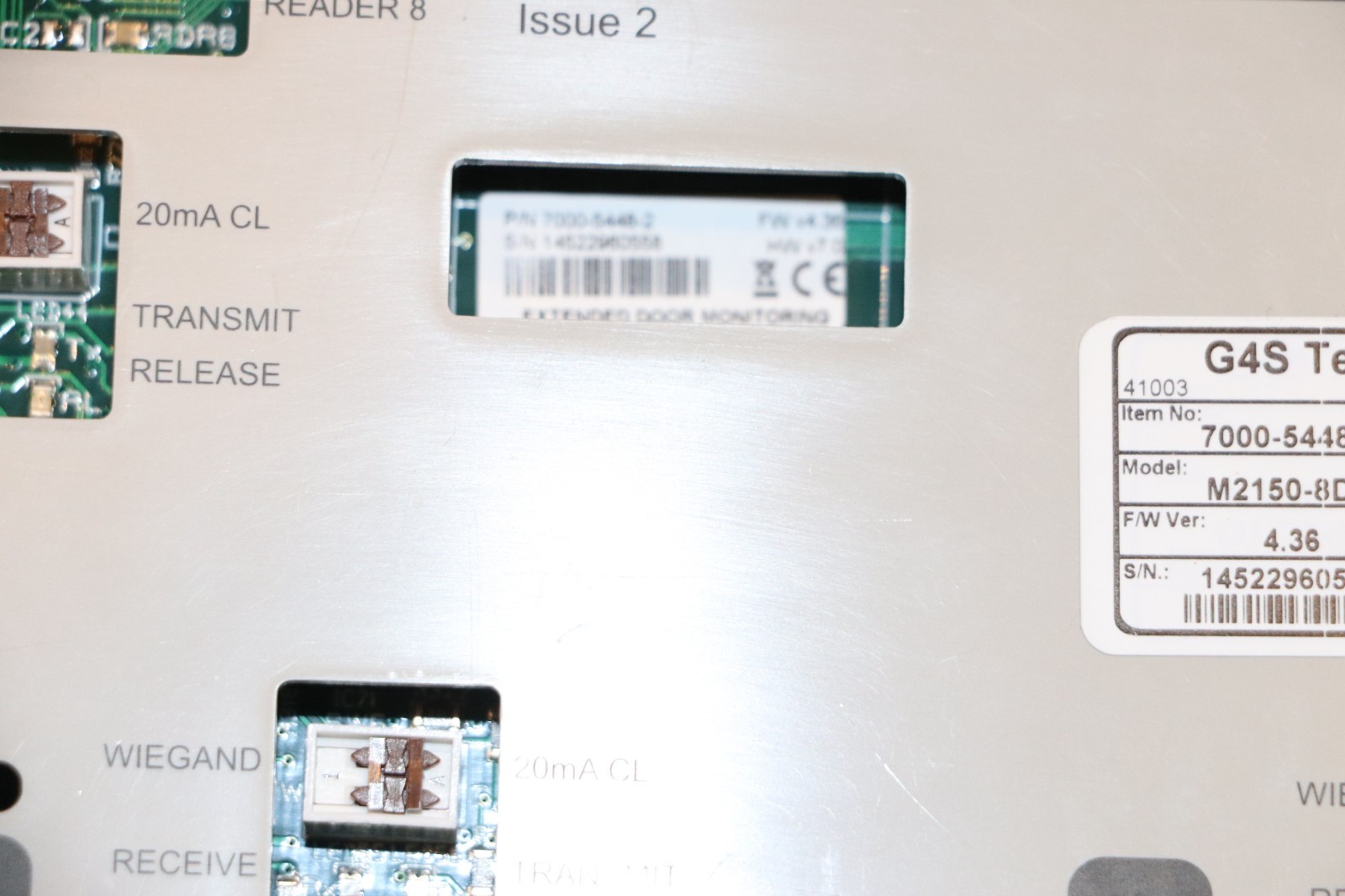 G4S M2150-8DC Database 8 Reader/Door Controller 7000-5448-2