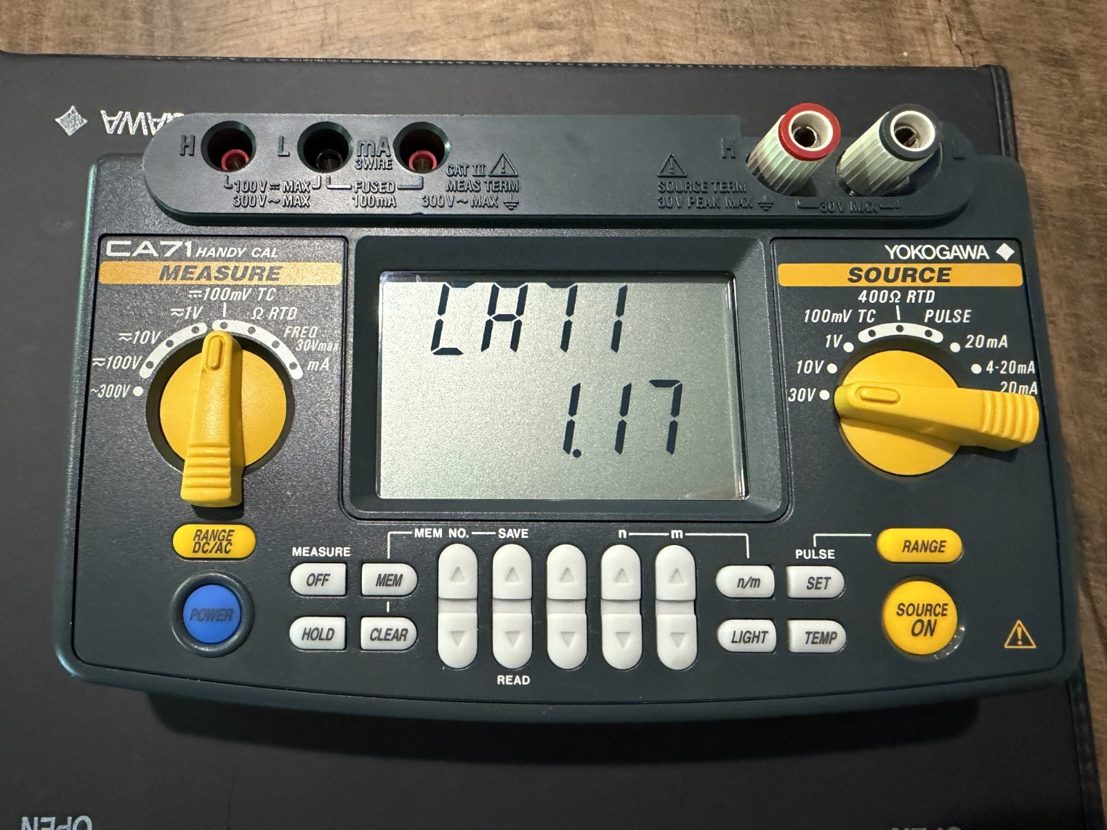 Yokogawa CA71 Handy Cal Multifunction Calibrator Excellent Condition