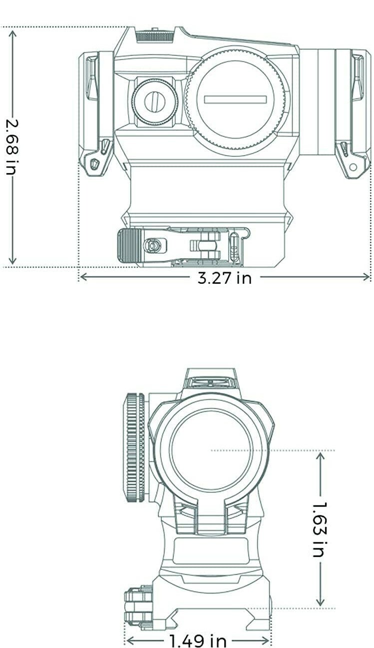 Holosun HS515GM Optical Red Dot Sight