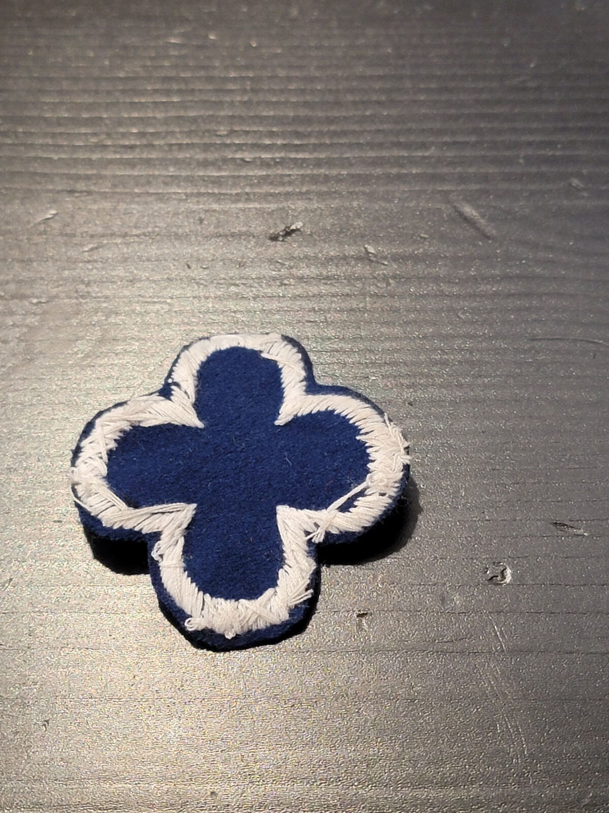 Reproduction WW1 US Army 88 Infantry Division Patch Clover Leaf Cut Version 263