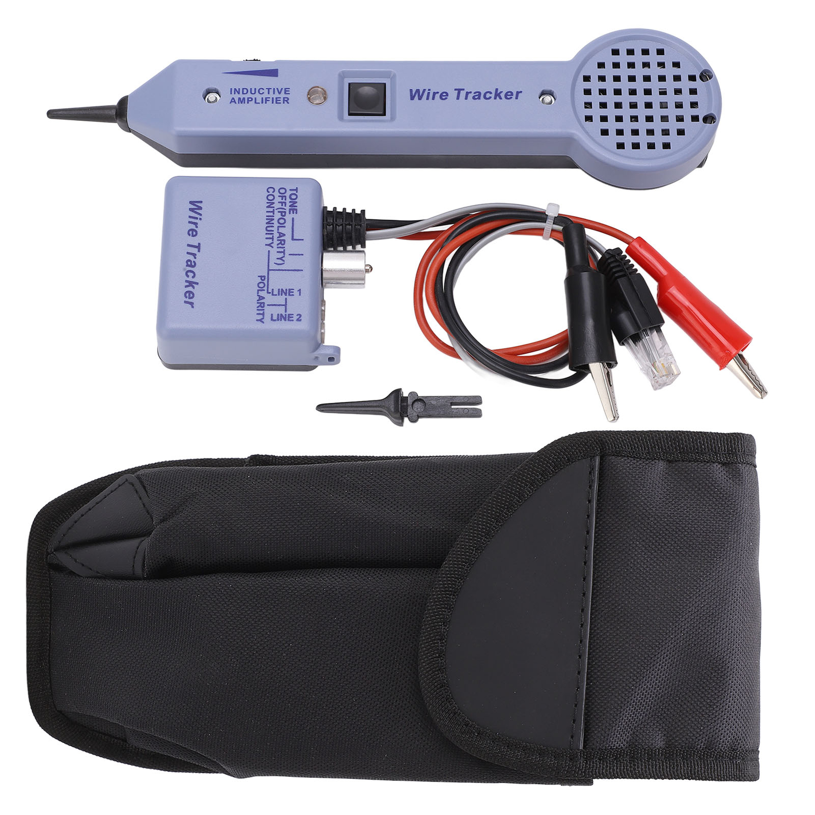 Network Cable Tracing Tester Kit Tone Generator Line Finder Tracer Circuit Test