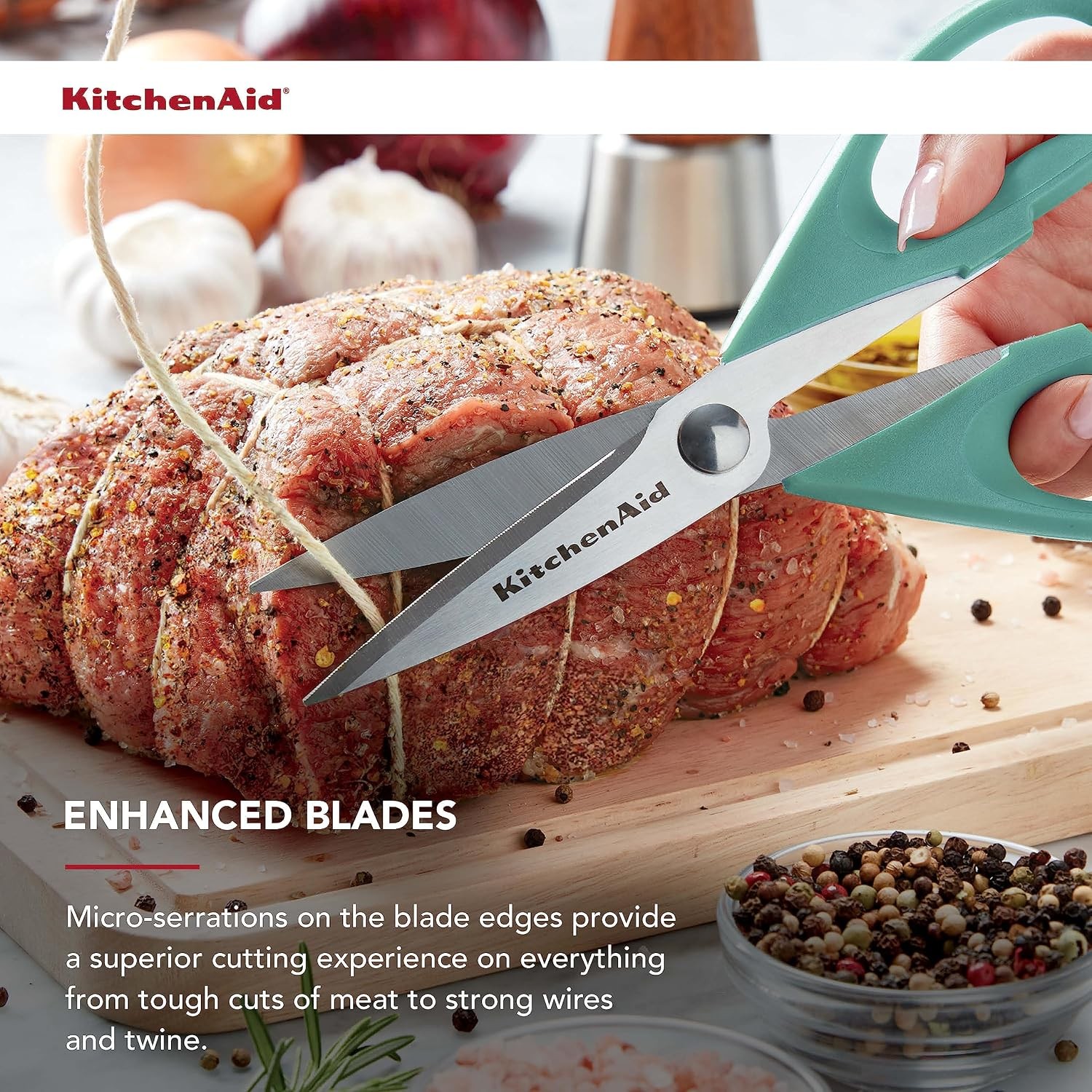 Stainless Steel Kitchen Shears with Protective Sheath