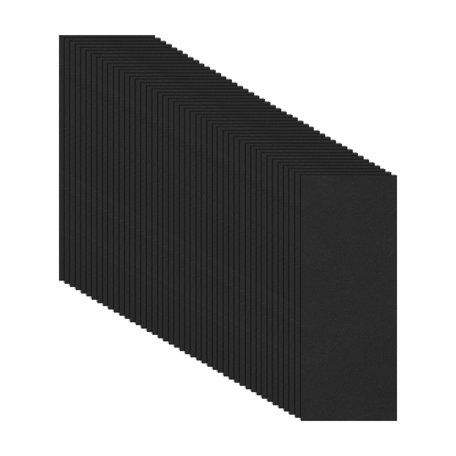 45 Pack 3.6" x 9" Sandpaper, 2500 Grit Sand Paper for Wood Furniture