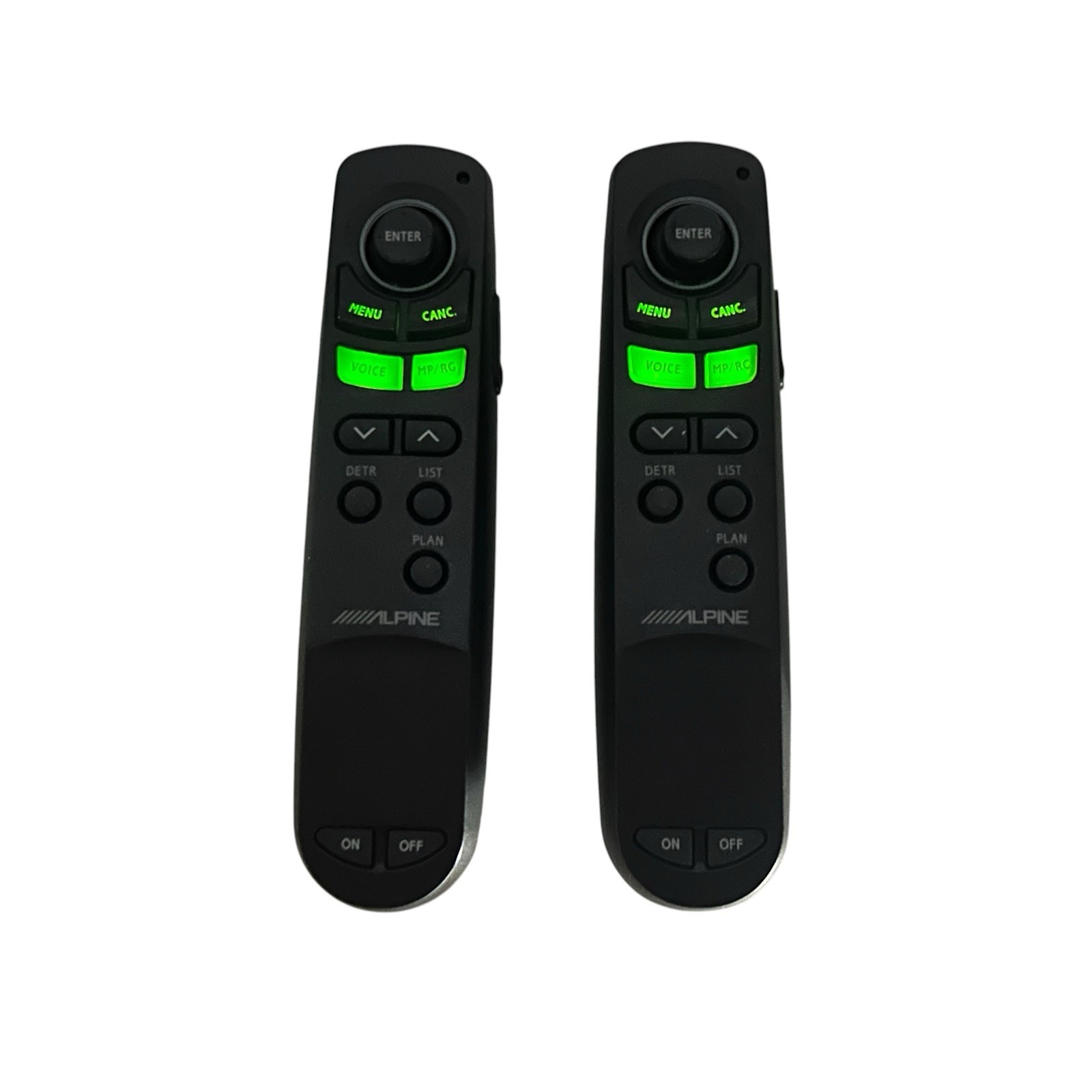 Lot Of (2) Alpine Nav Audio/Video Remote Rue-4112 Pre-Owned