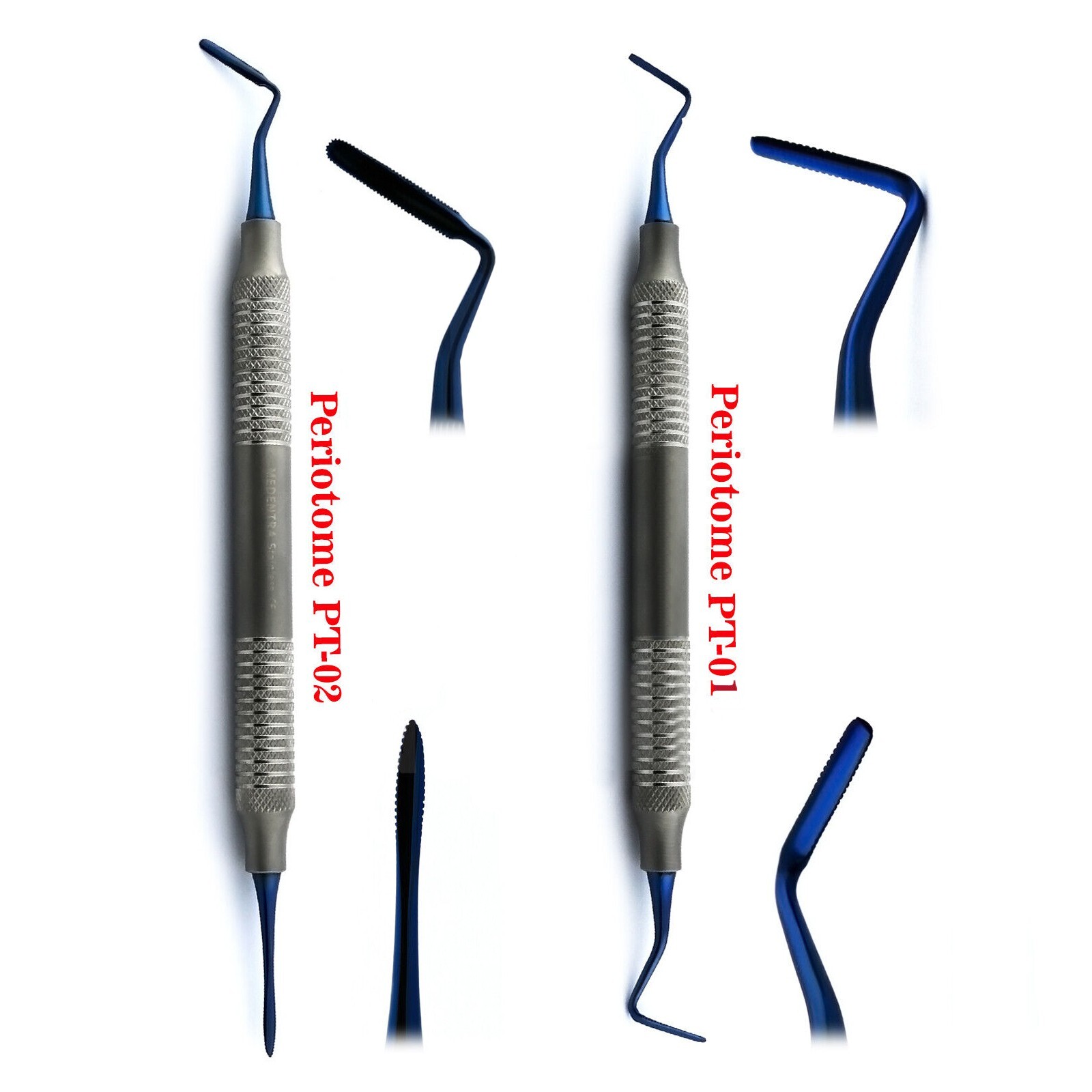 Dental Periodontal PT-1 PT-2 Implant PDL Ligament Surgery Periotome Instruments