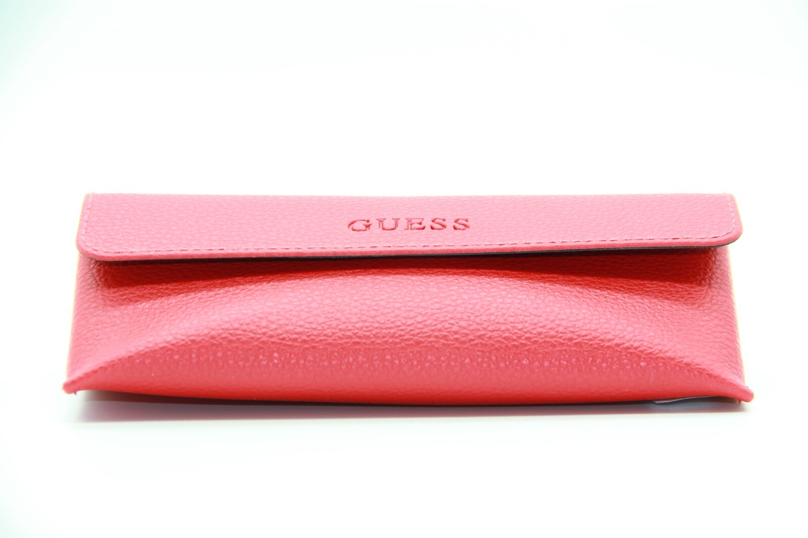 NEW GUESS RED AUTHENTIC EYEWEAR EYEGLASSES GLASSES CASE ONLY