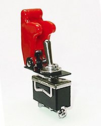 Safety Toggle Switch SPDT 20 Amp"RED"