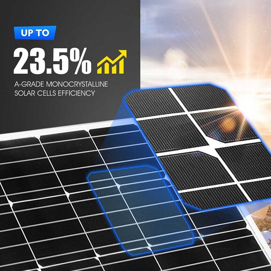 200W 12V Solar Panel 9BB Monocrystalline Solar Module Solar Panels for Home Roof