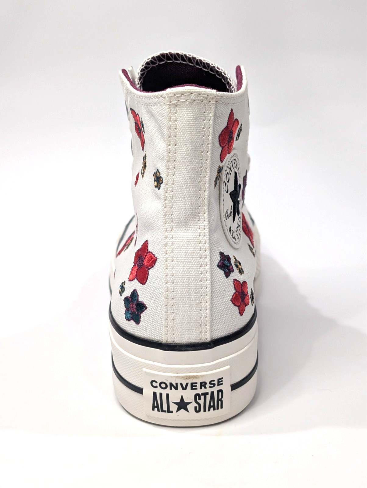 Converse CTAS Lift Egret/Red Women's Platform High Top Sneakers - Asst Sizes NWB