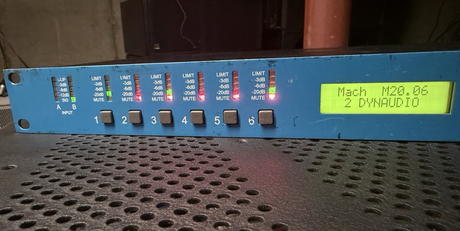 Martin Audio Loudspeaker Controller M20.06 2 In 6 Out