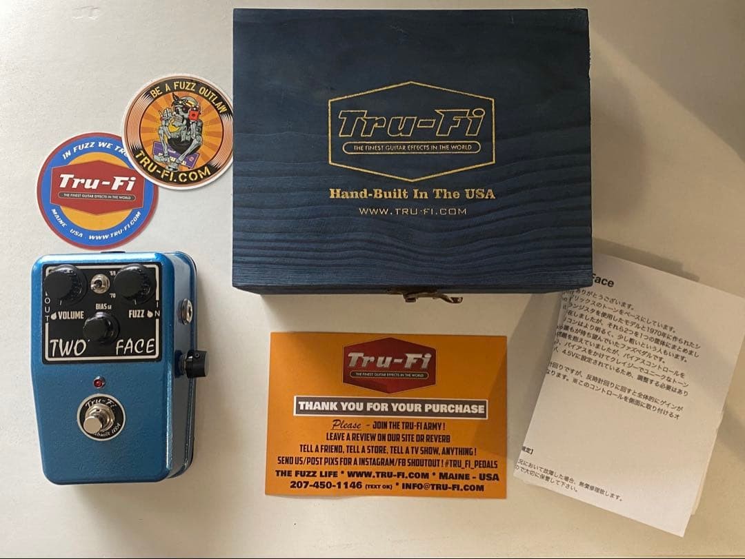 TWO FACE Tru-fi fuz!