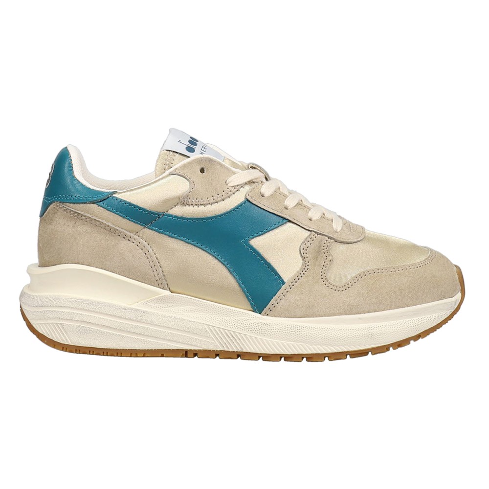 diadora Venus Satin Lace Up  Womens Beige Sneakers Casual Shoes 178275-25081