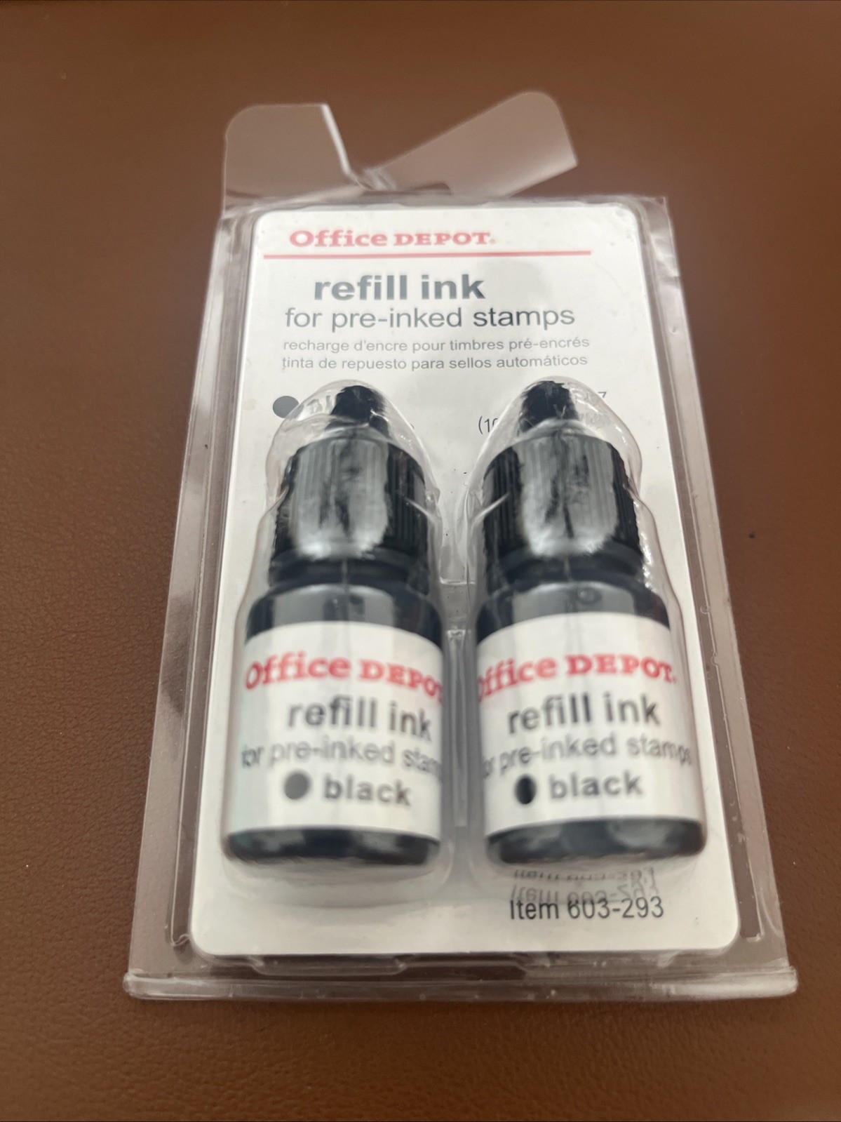 Office Depot Refill Black Ink
