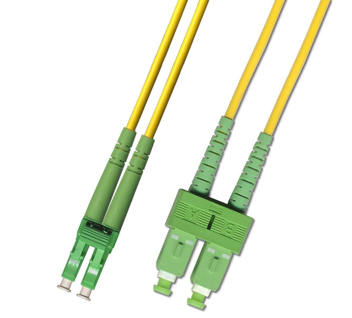 150M Singlemode Duplex Fiber Optic Cable 9/125 LC APC SC Patch Cable Patch Cord