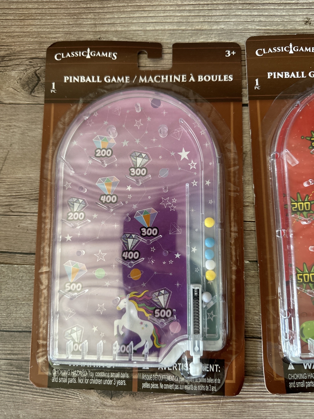 Classic Games Pinball Game/ Machine À Boules