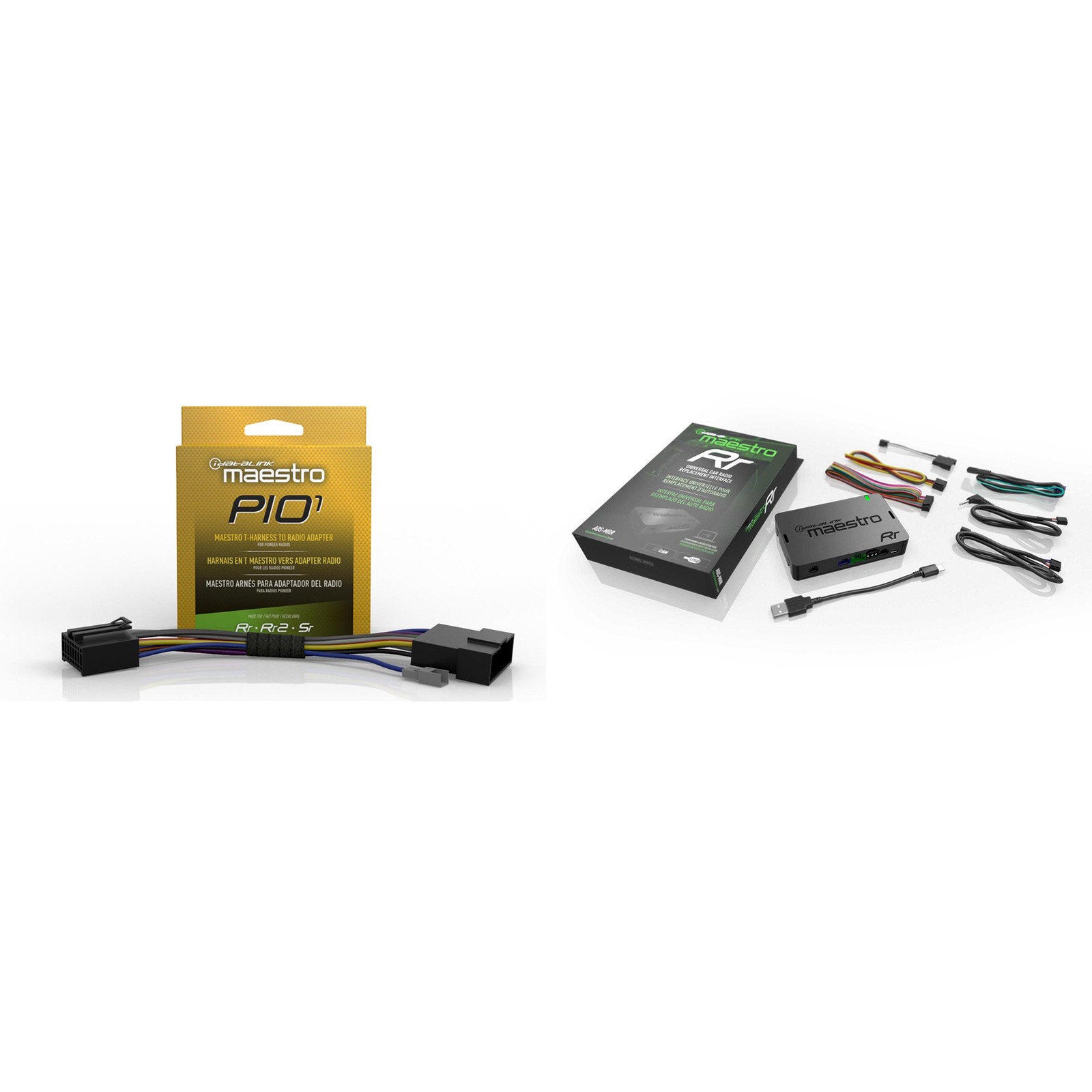 Idatalink Maestro PI01 T-Harness for Select Pioneer Radios & ADS-MRR Maestro RR