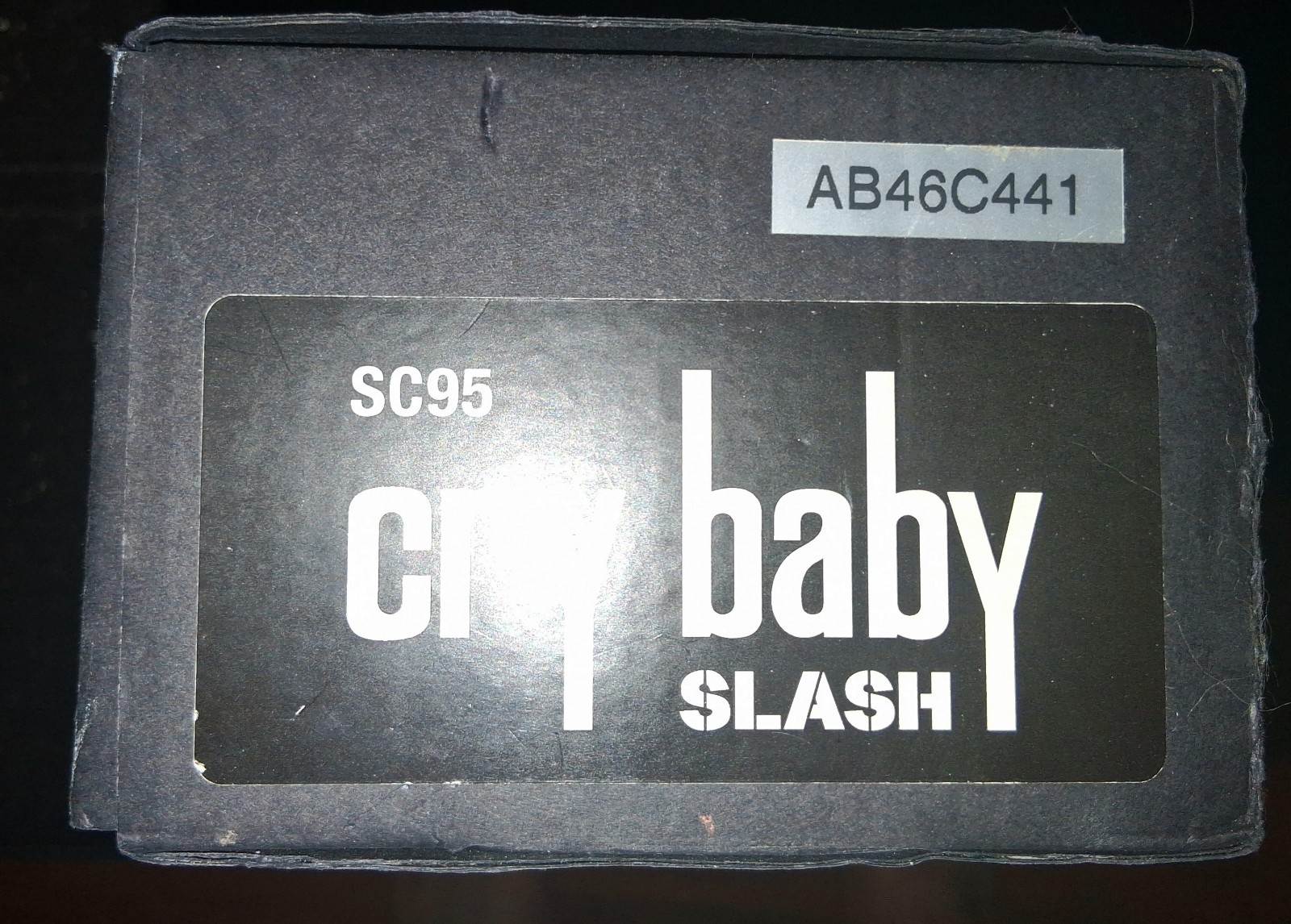 Slash Cry Baby Wah Pedal Original Box Paperwork  Excellent Shape One Owner
