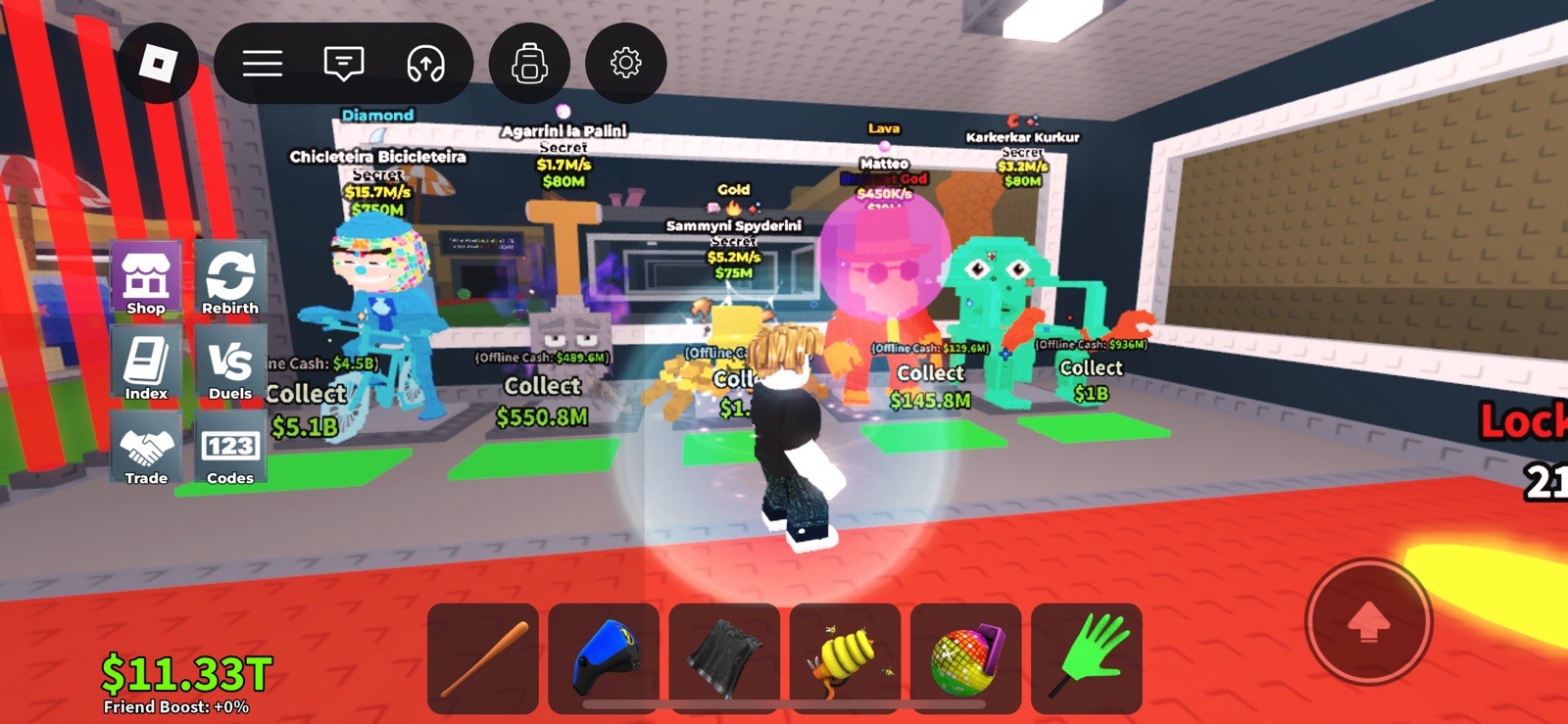 steal a brainrot stuff 10$ each