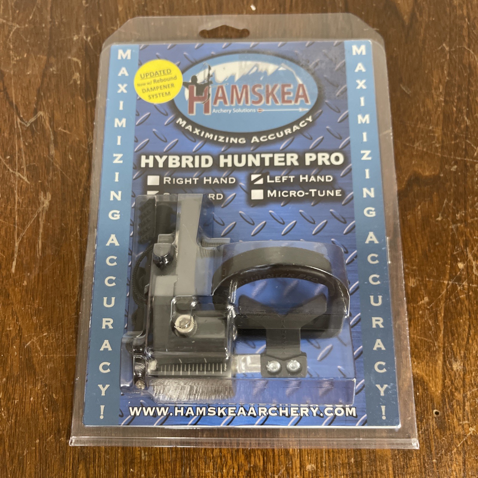 Hamskea Hybrid Hunter Pro LH Black Arrow Rest NEW