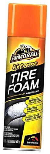 Extreme Car Tire Foam Spray Bottle, Cleaner for Cars, Truck, 18 Oz (Extreme)