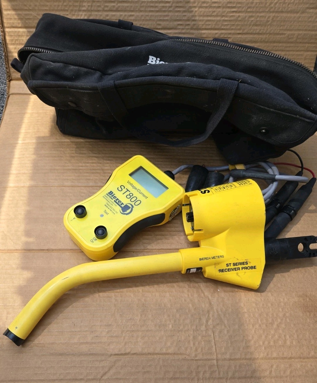 BIERER ST 800 VOLTAGE TRANSFORMER TESTER 800 AMP