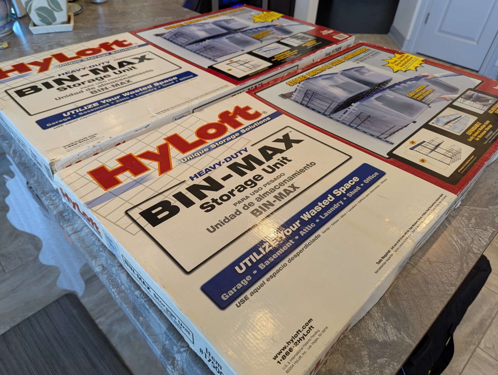 HyLoft Bin Max Storage Units- You Get 2 Brand New, Never Opened