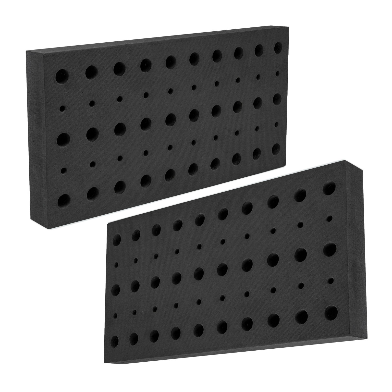 Router Bit Storage Trays Two Quality Foam Material for 100 Bits total