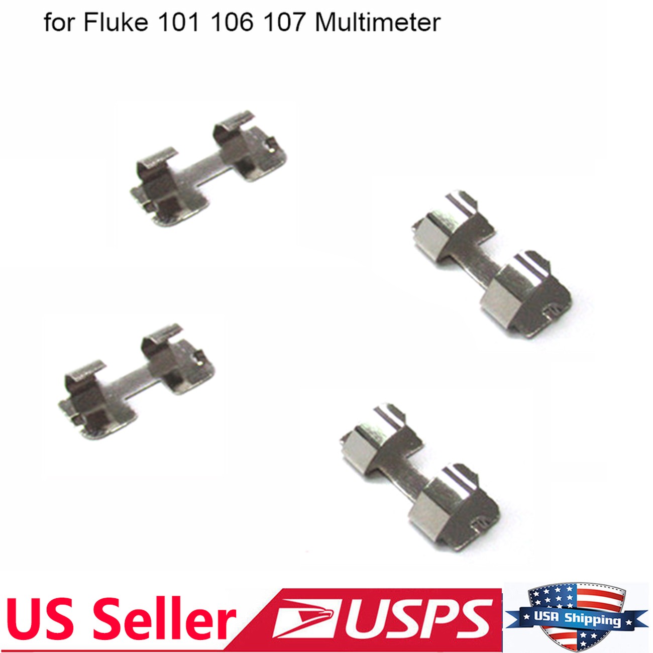 For FLUKE Multimeter 302+ 303 305 324 Clamp Meter 7 # battery spring Contact USA