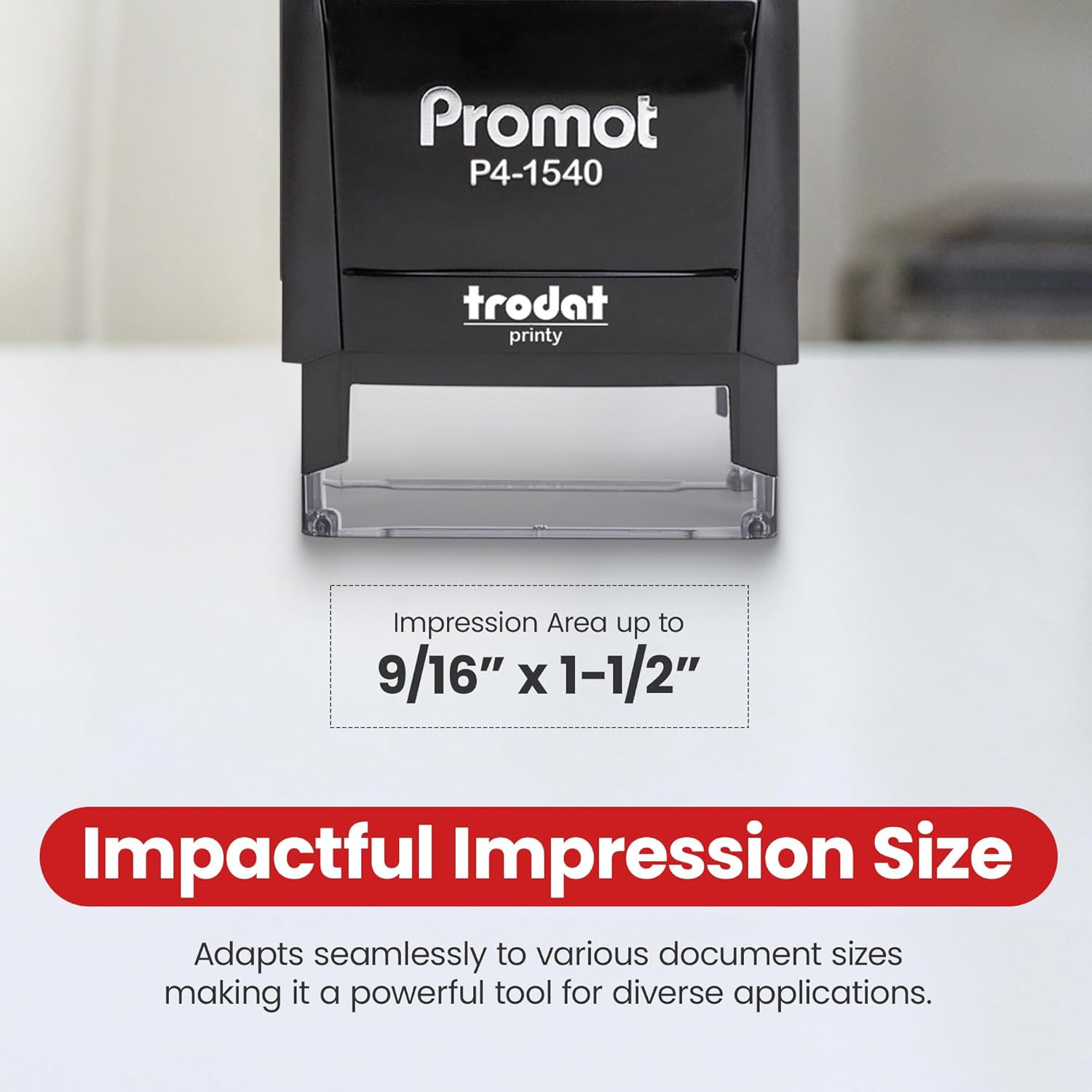 Return to Sender Self Inking Rubber Stamp - Refillable Business Stamper - Work,