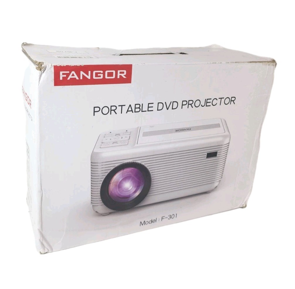 Fangor Silver F-301 Model Portable DVD Projector