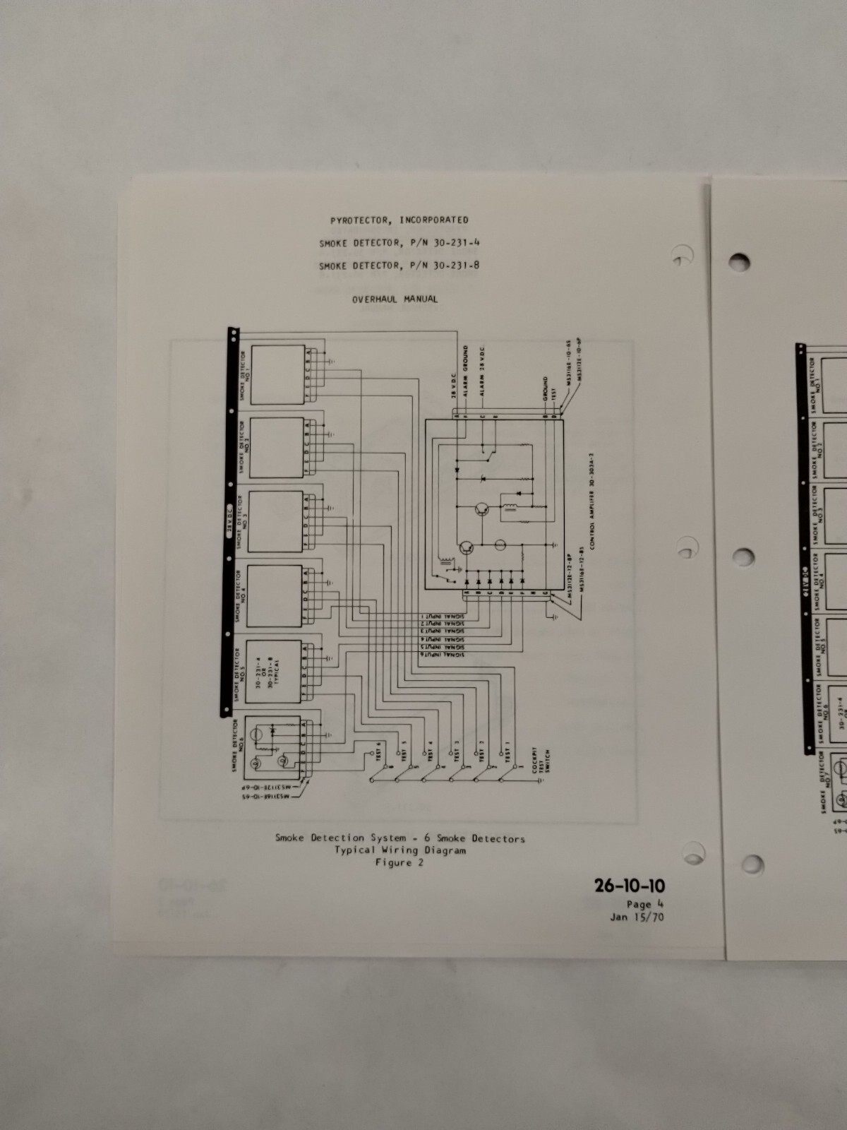 Pyrotector Incorporated Smoke Detector Overhaul Manual-Original