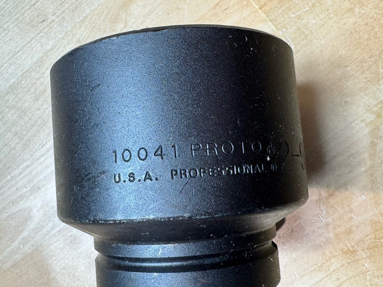 PROTO 10041 IMPACT SOCKET  1" DRIVE 2-9/16" HEX DRIVE 6 PT , USA