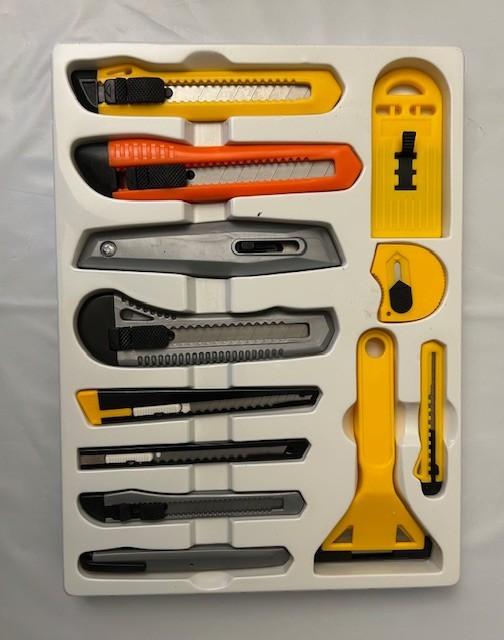 Complete Handyman's blade 12 pc set Hardware NEW