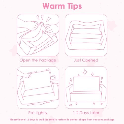 Foldable Kids Sofa Couch 2 in 1 Children Convertible Sofa to Princess Castle