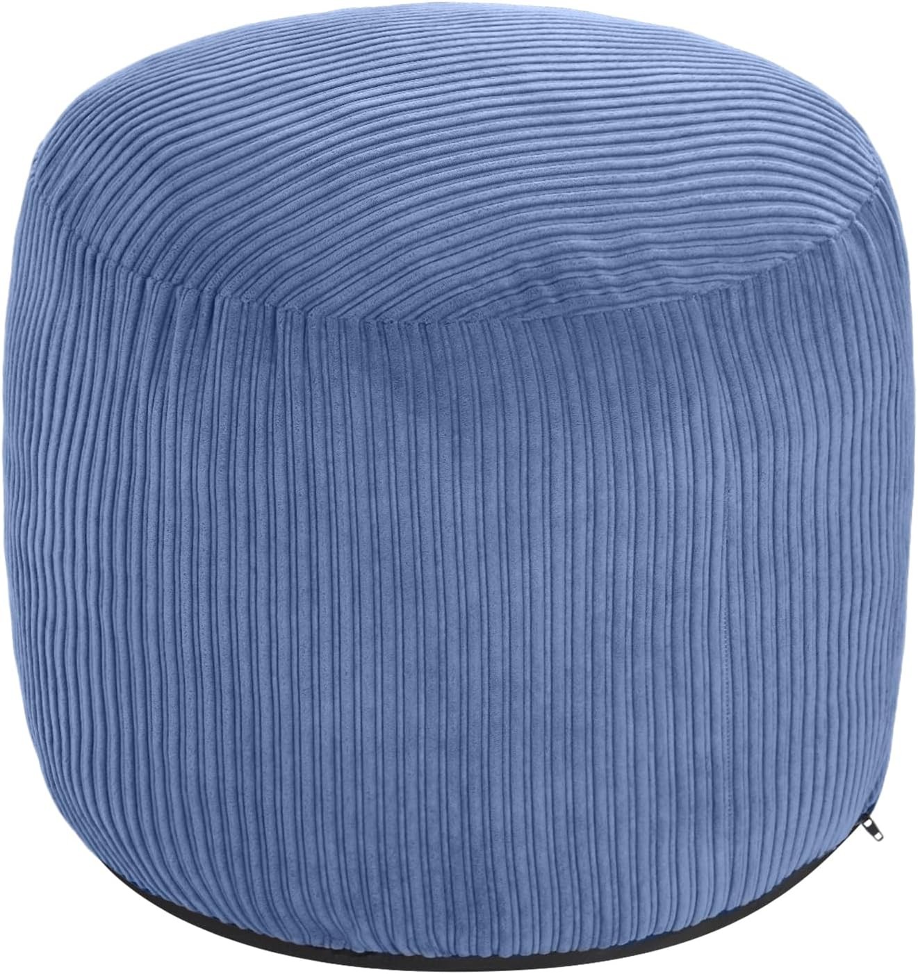 Pouf Ottoman Foot Stools Ottoman W/ Foam Small Corduroy Ottomans Living Room
